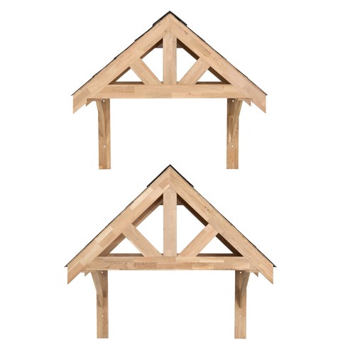 Solid oak porch kit door - solid,